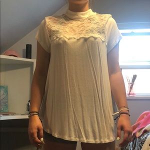 Lacey white shirt